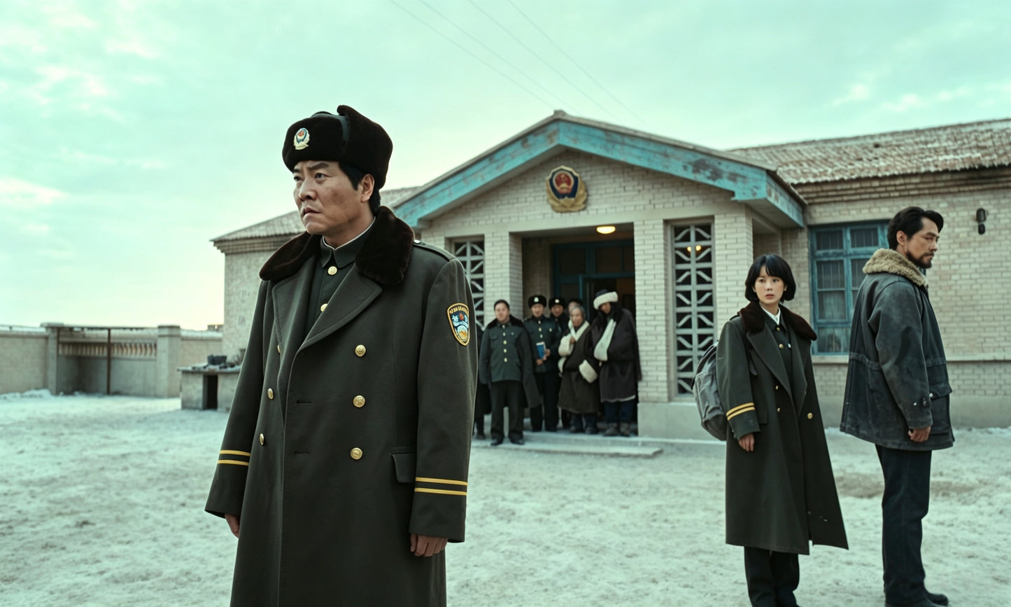 Original Type 95 Police Winter Uniform Set (Wool Gabardine Lapel Jacket, Trousers & Winter Fur Cap, Grade 1 Superintendent)