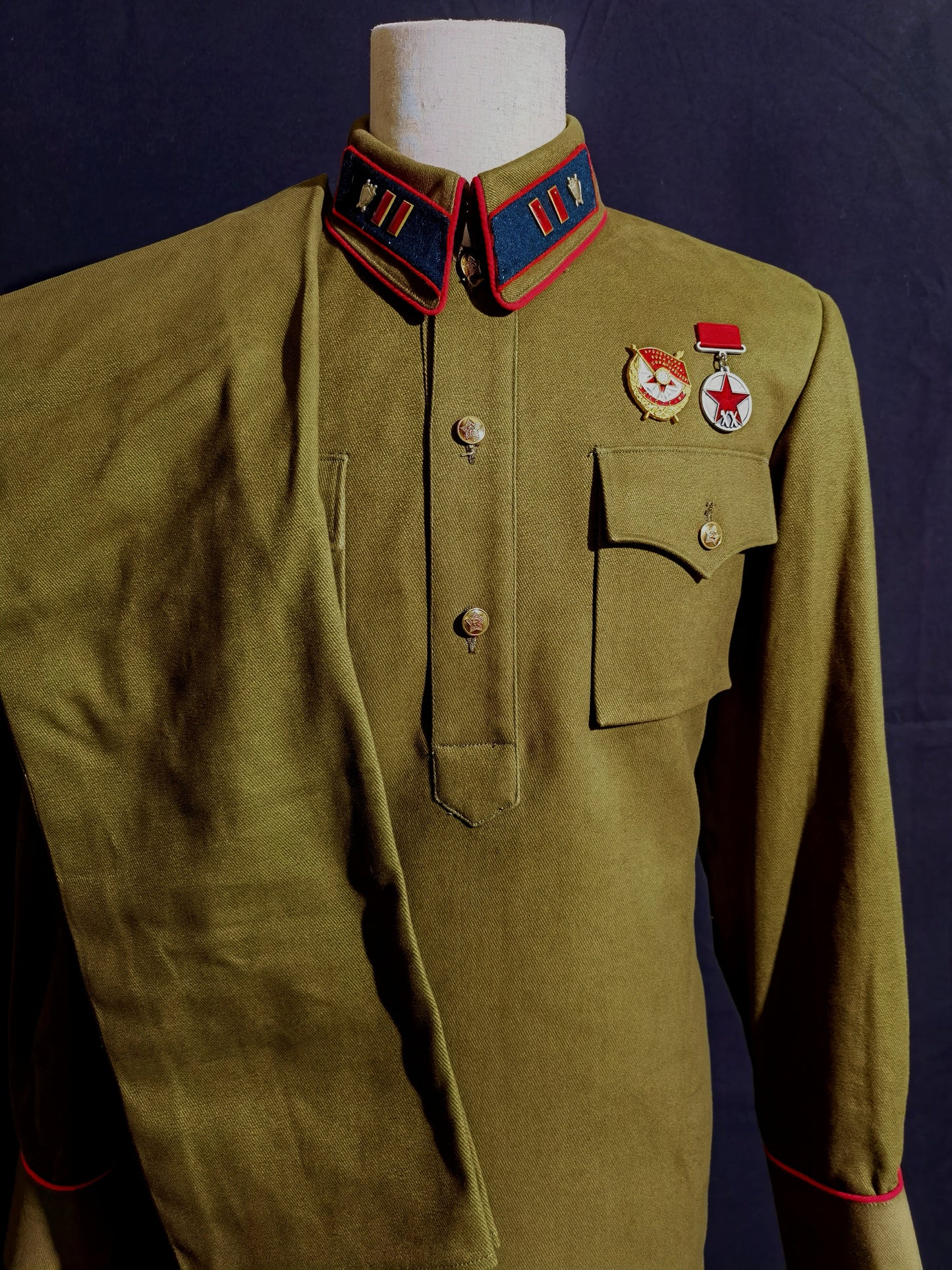 Soviet M35 Military Justice Major Reproduction Uniform Set
