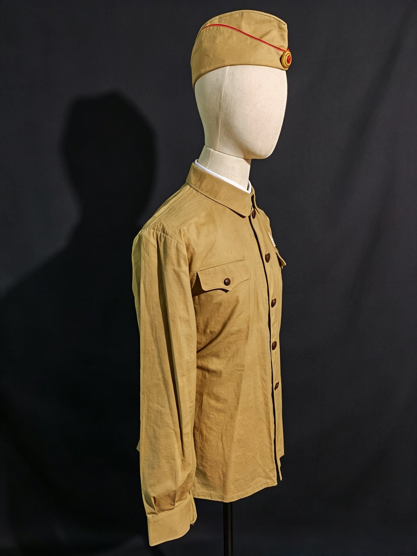 Type 55 Firefighter Soldier Uniform Reproduction Set (Garrison Cap Version)