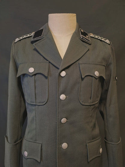 1936 European Officer-Style Wool Tunic Reproduction