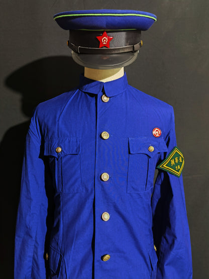 Original Type 78 Railway Spring & Autumn Service Uniform Set (Jacket, Trousers & Peaked Cap)