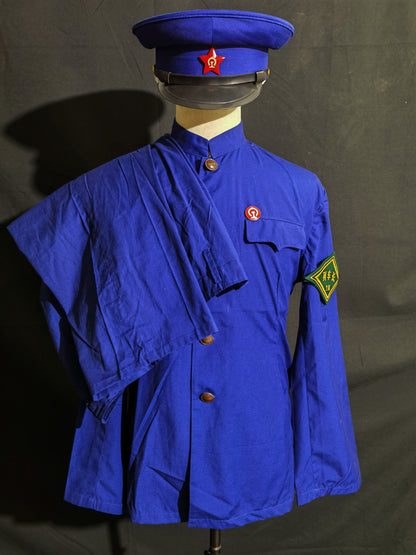 Early 1970s Railway Uniform Full Set Reproduction (Peaked Cap Version)