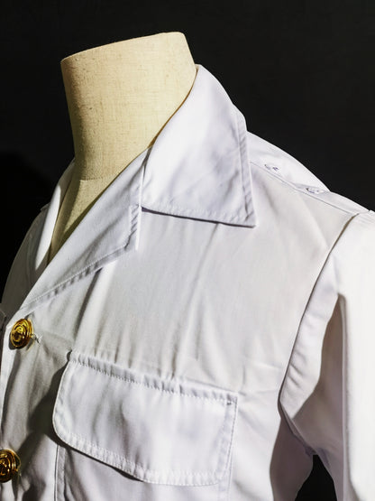 Chinese COSCO 1990s Seafarer Summer White Uniform Vintage Set