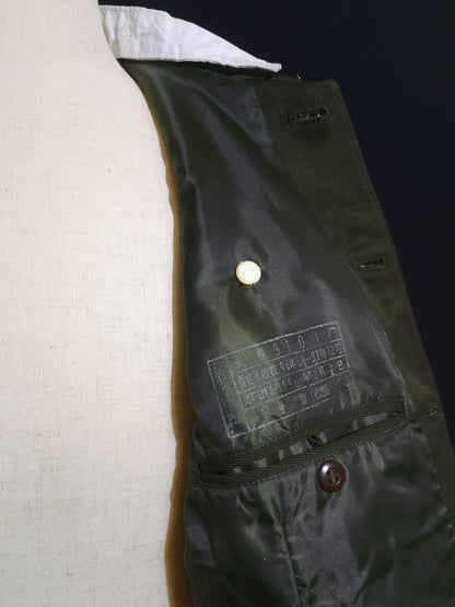 Original Type 95 Police Winter Uniform Set (Wool Gabardine Lapel Jacket, Trousers & Winter Fur Cap, Grade 1 Superintendent)