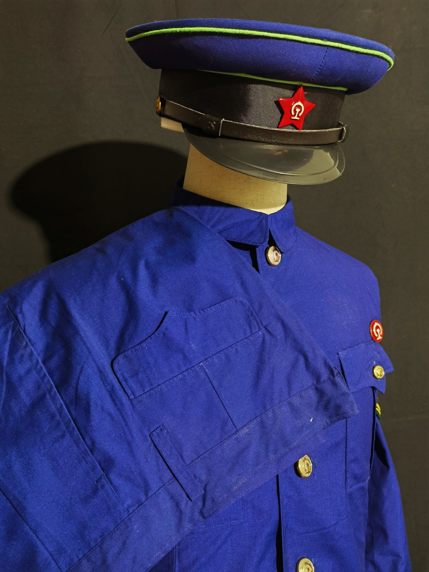 Original Type 78 Railway Spring & Autumn Service Uniform Set (Jacket, Trousers & Peaked Cap)