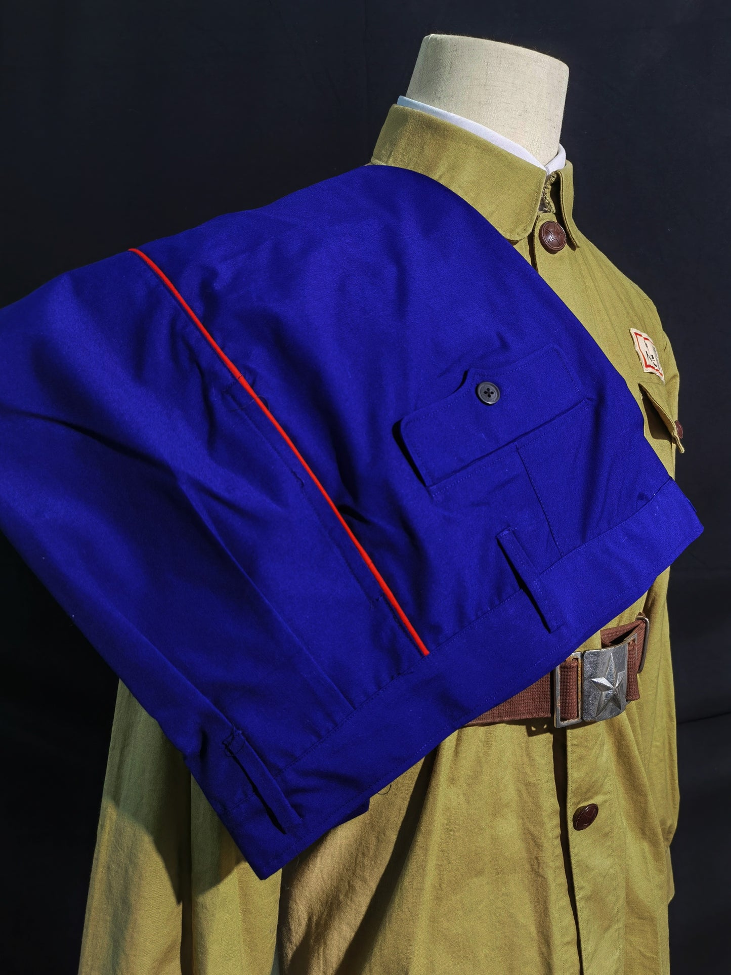 Type 55 Chinese Public Security Troops Soldier Uniform Reproduction Set (Custom Made)
