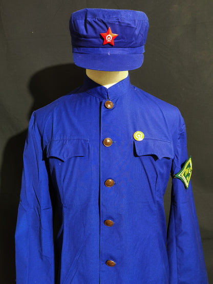 Early 1970s Railway Uniform Full Set Reproduction (Liberation Cap Version)