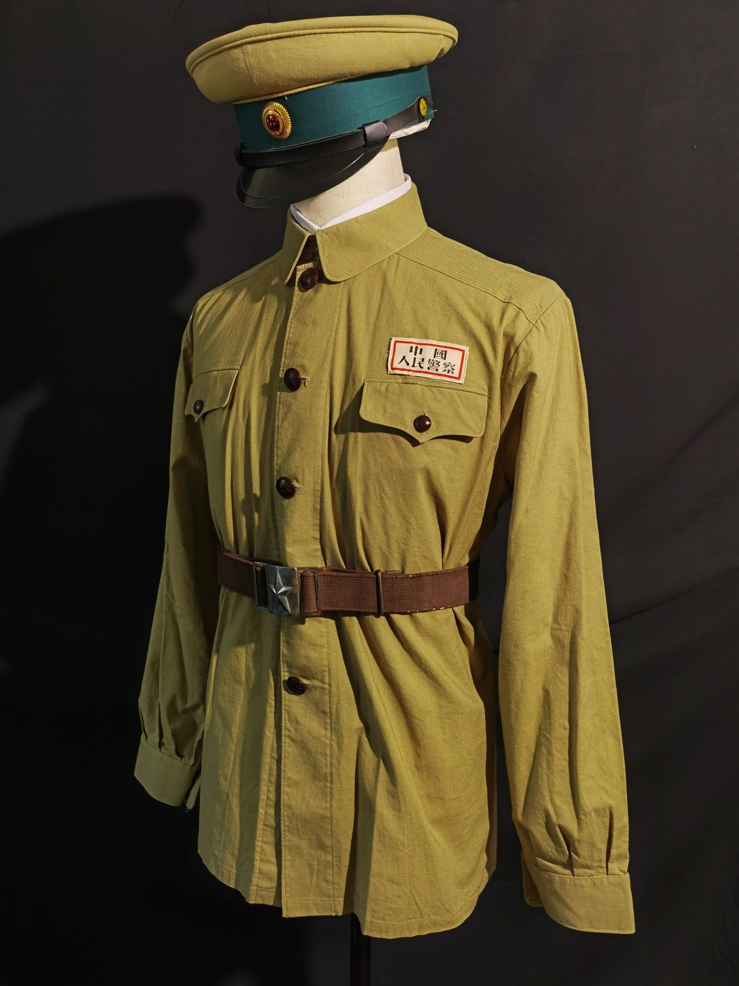 Type 55 Chinese Public Security Troops Soldier Uniform Reproduction Set (Custom Made)