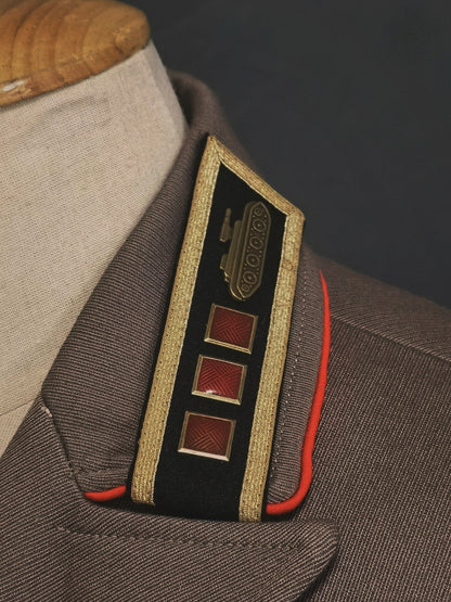 Soviet M35 Armored Troops Officer Open-Collar Reproduction Tunic Set