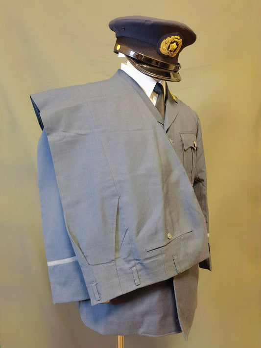 Showa 53 Japanese Airport Security Uniform Set with Winter Cap