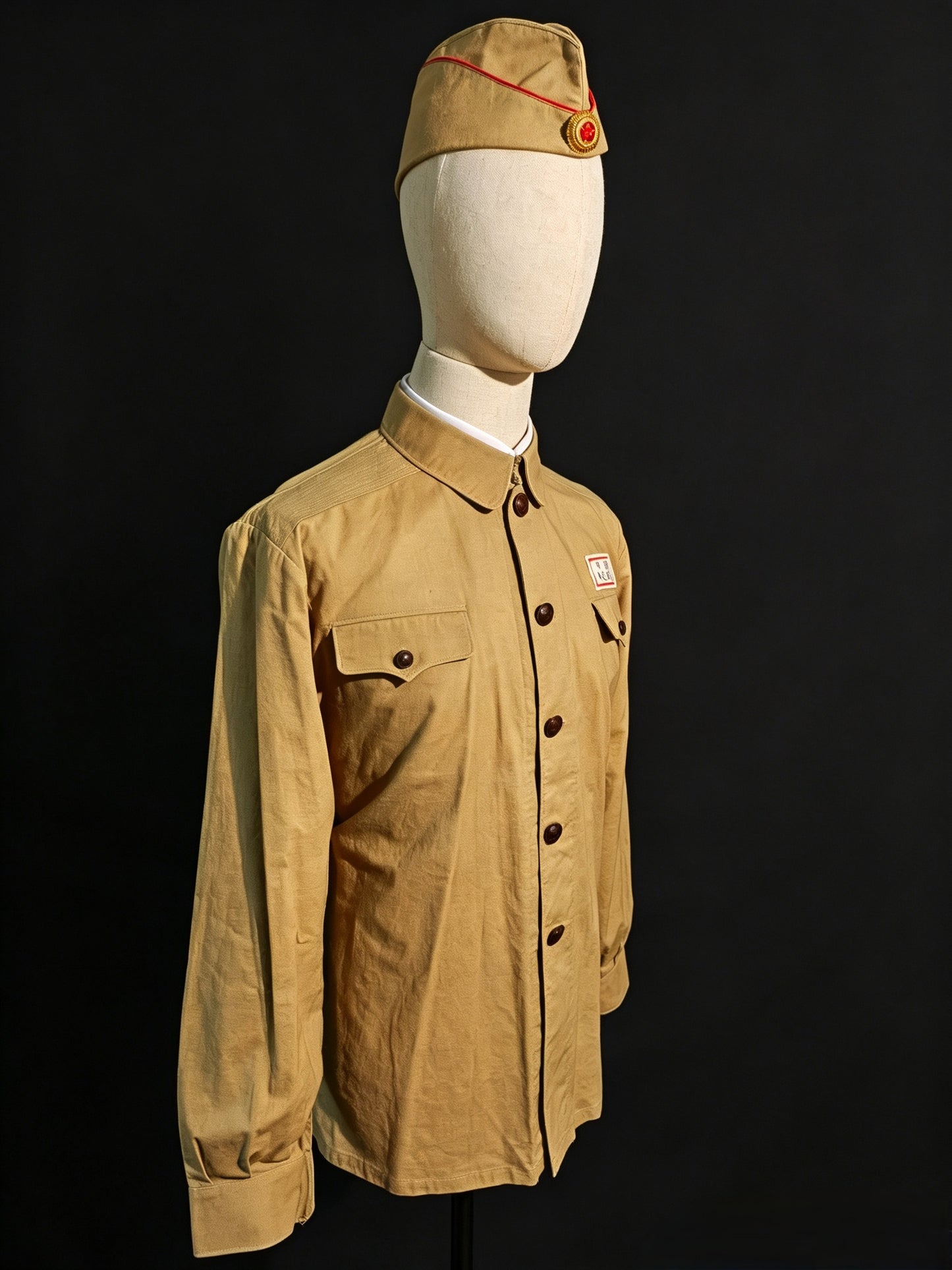 Type 55 Firefighter Soldier Uniform Reproduction Set (Garrison Cap Version)