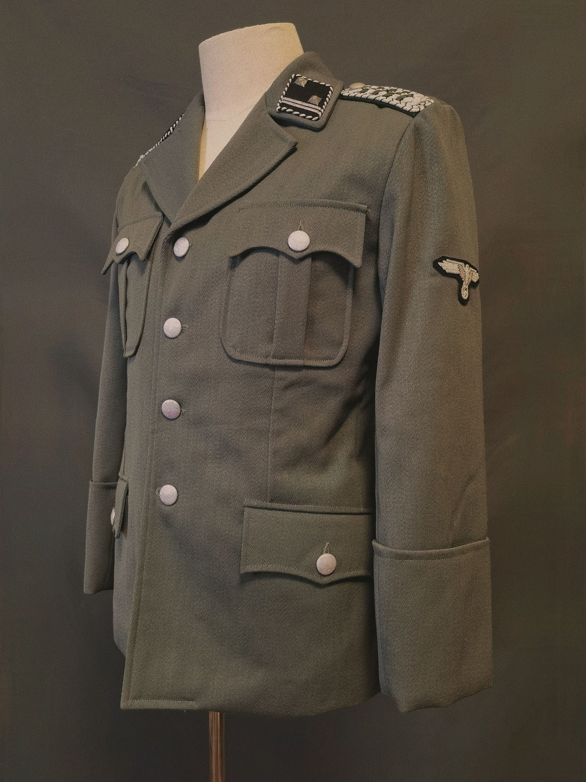 1936 European Officer-Style Wool Tunic Reproduction