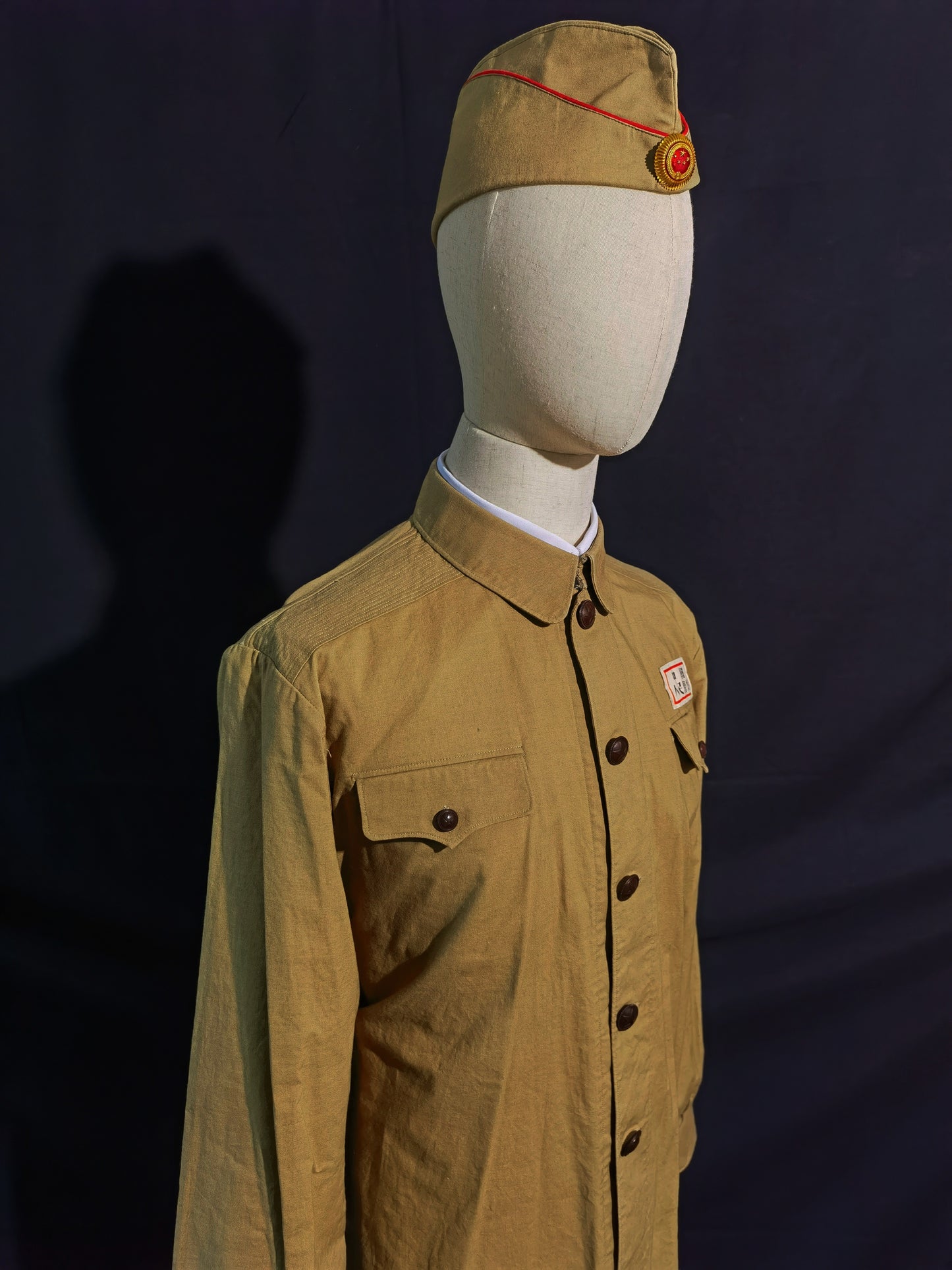 Type 55 Firefighter Soldier Uniform Reproduction Set (Garrison Cap Version)