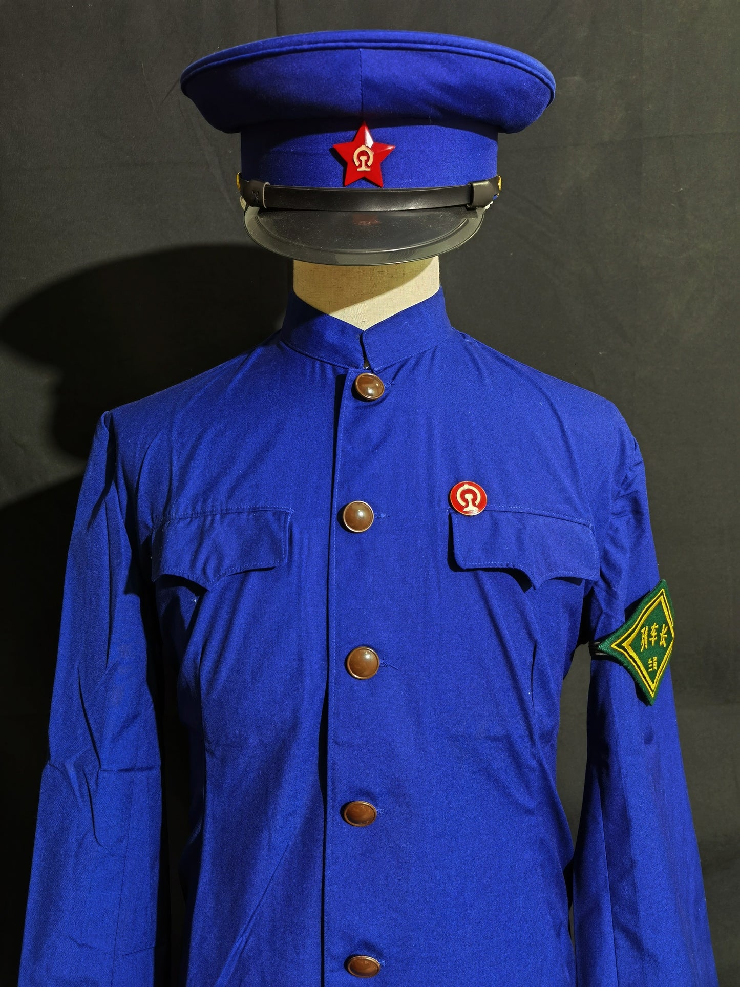 Early 1970s Railway Uniform Full Set Reproduction (Peaked Cap Version)