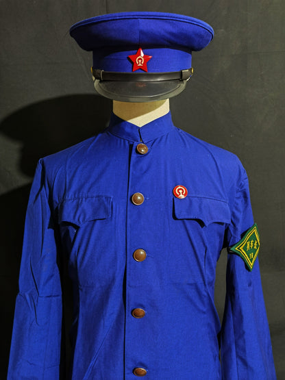 Early 1970s Railway Uniform Full Set Reproduction (Peaked Cap Version)