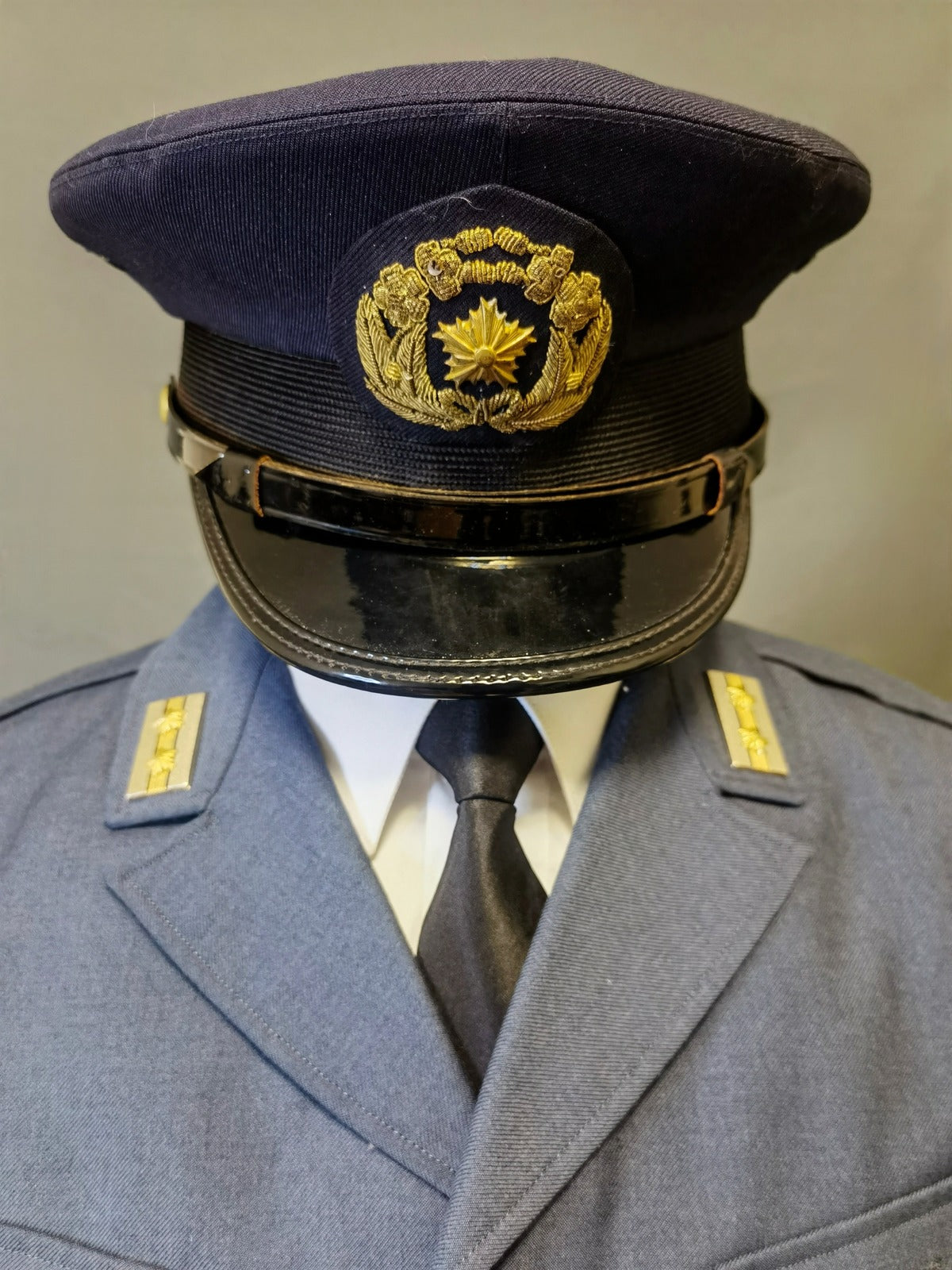 Showa 53 Japanese Airport Security Uniform Set with Winter Cap