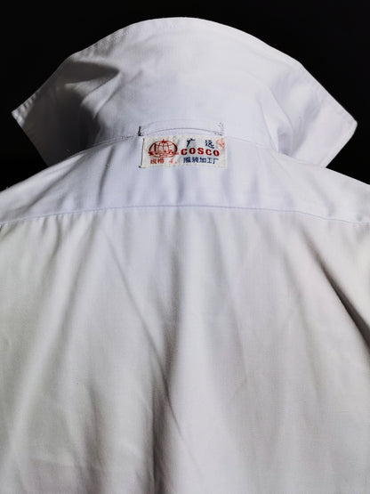 Chinese COSCO 1990s Seafarer Summer White Uniform Vintage Set