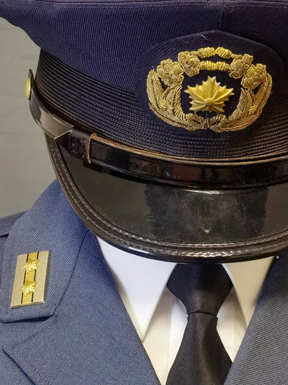 Showa 53 Japanese Airport Security Uniform Set with Winter Cap