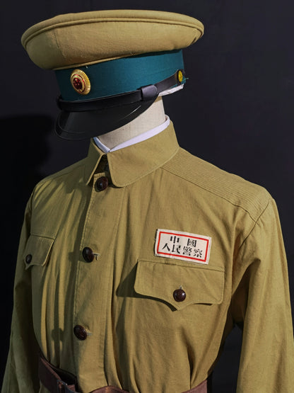 Type 55 Chinese Public Security Troops Soldier Uniform Reproduction Set (Custom Made)
