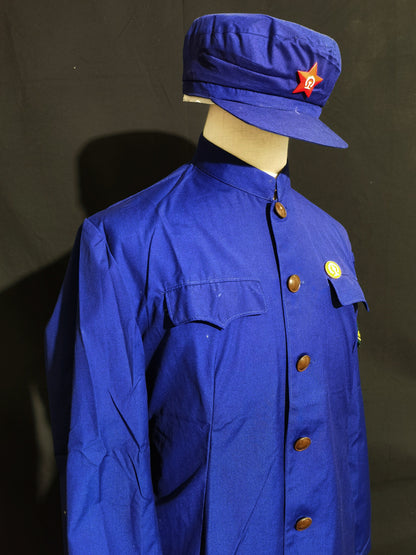 Early 1970s Railway Uniform Full Set Reproduction (Liberation Cap Version)