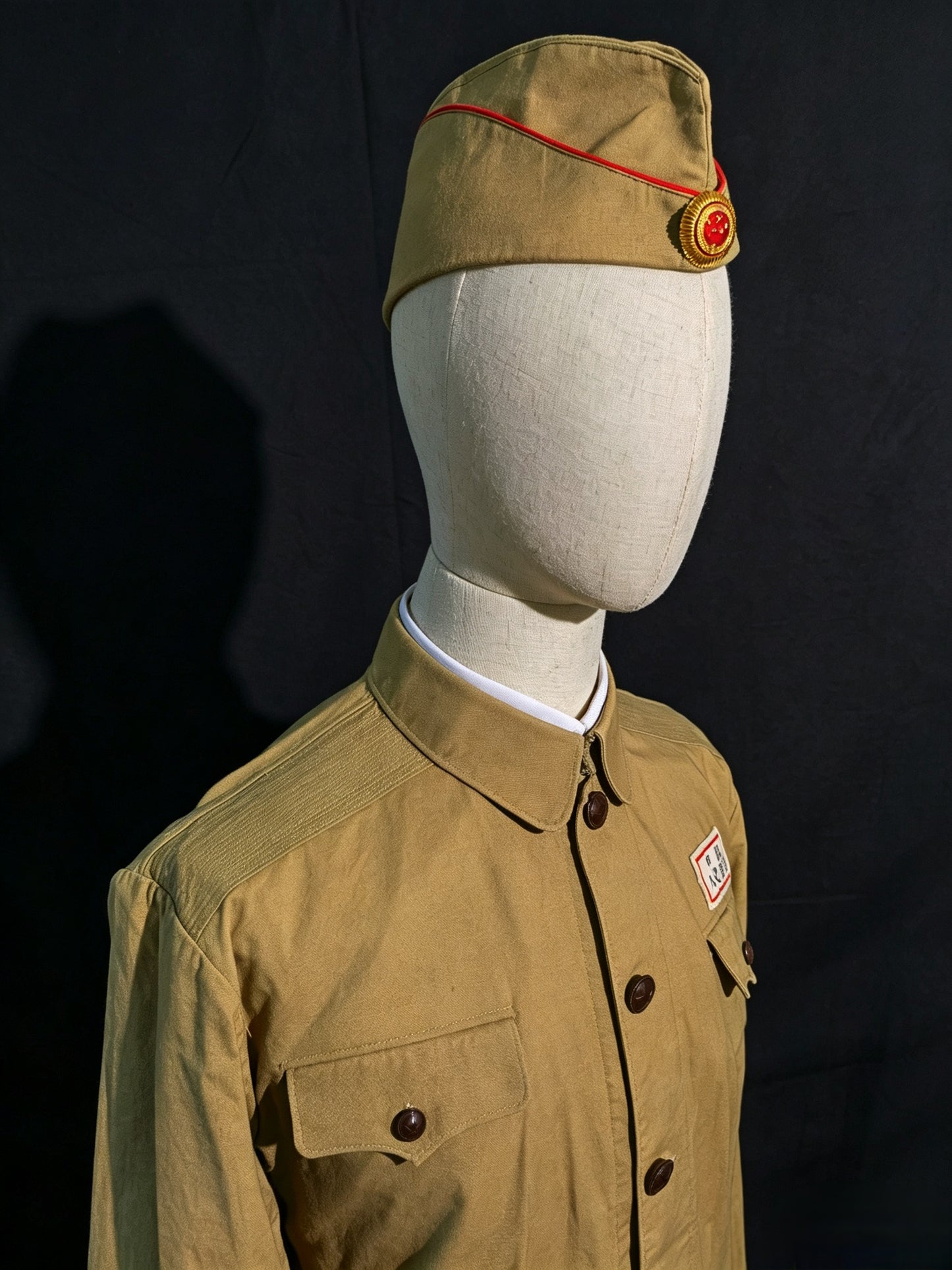 Type 55 Firefighter Soldier Uniform Reproduction Set (Garrison Cap Version)