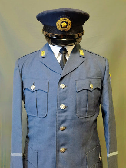 Showa 53 Japanese Airport Security Uniform Set with Winter Cap