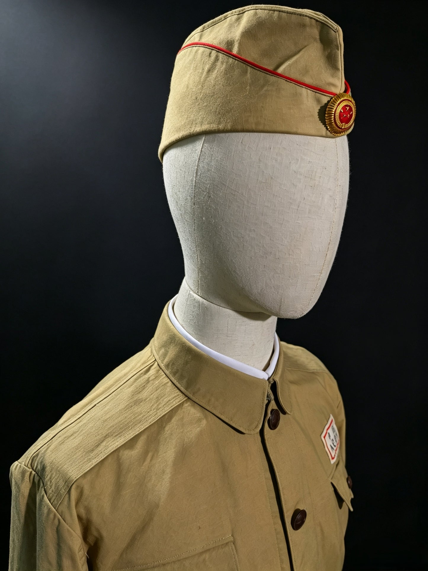 Type 55 Firefighter Soldier Uniform Reproduction Set (Garrison Cap Version)