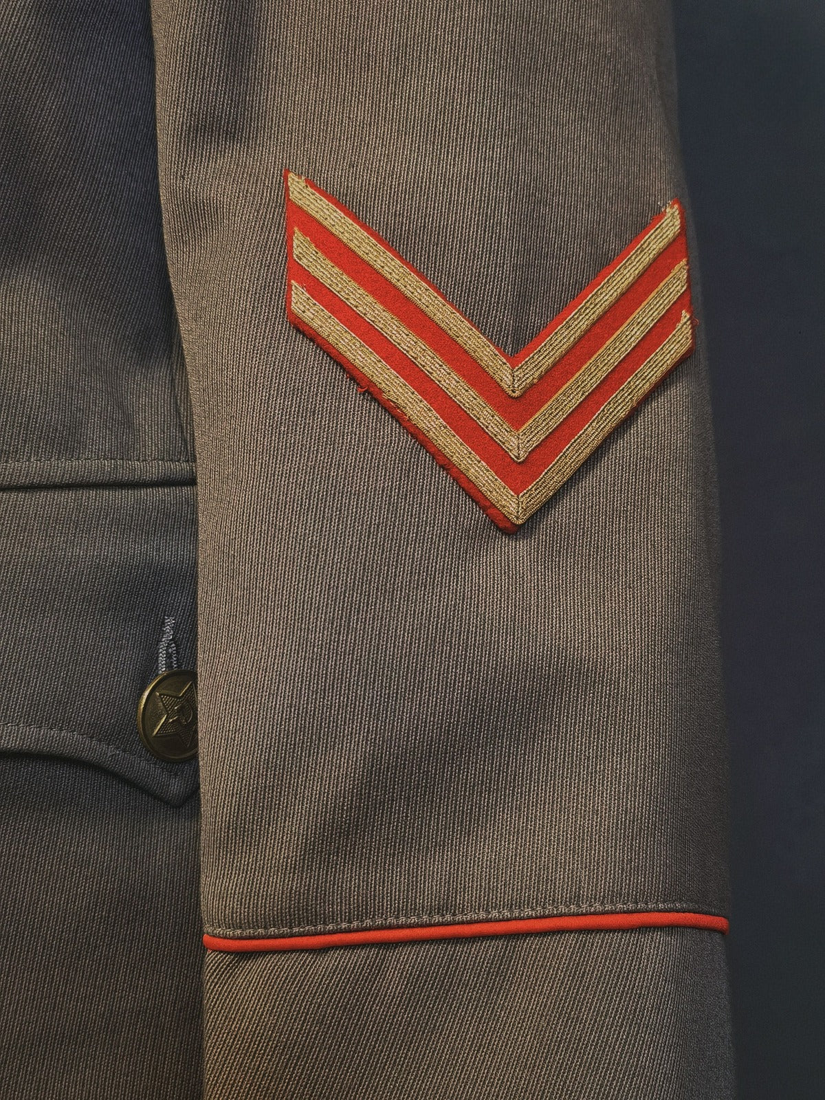 Soviet M35 Armored Troops Officer Open-Collar Reproduction Tunic Set