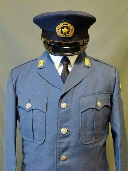 Showa 53 Japanese Airport Security Uniform Set with Winter Cap