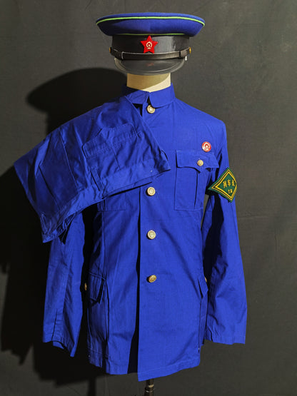 Original Type 78 Railway Spring & Autumn Service Uniform Set (Jacket, Trousers & Peaked Cap)