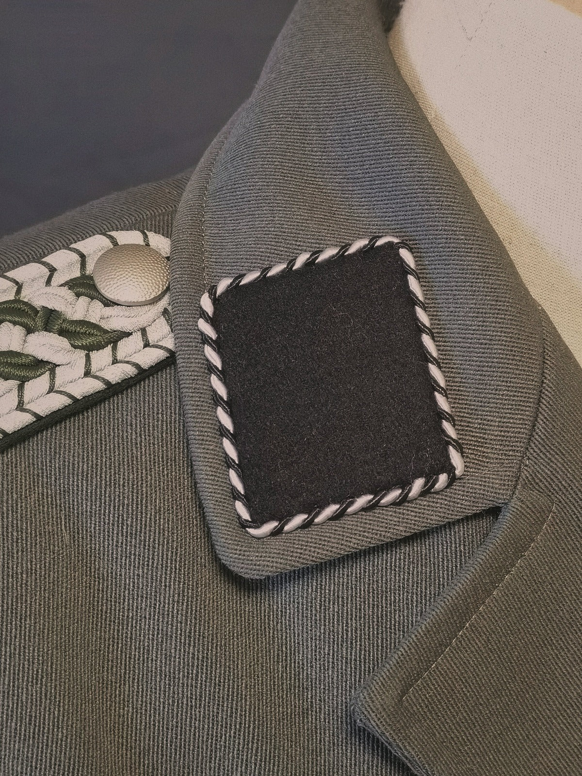1936 European Officer-Style Wool Tunic Reproduction