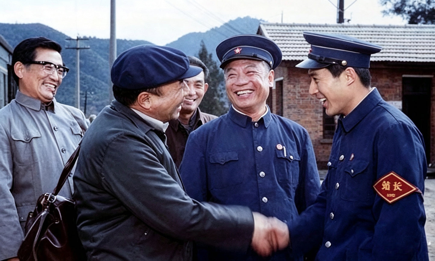 Original Type 78 Railway Spring & Autumn Service Uniform Set (Jacket, Trousers & Peaked Cap)