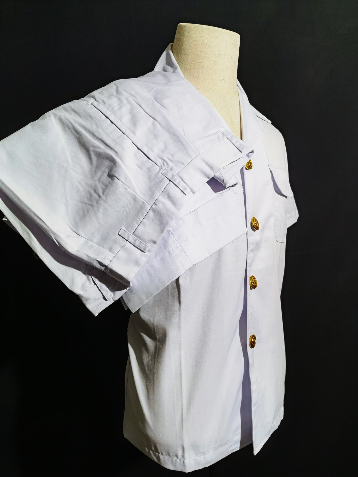 Chinese COSCO 1990s Seafarer Summer White Uniform Vintage Set