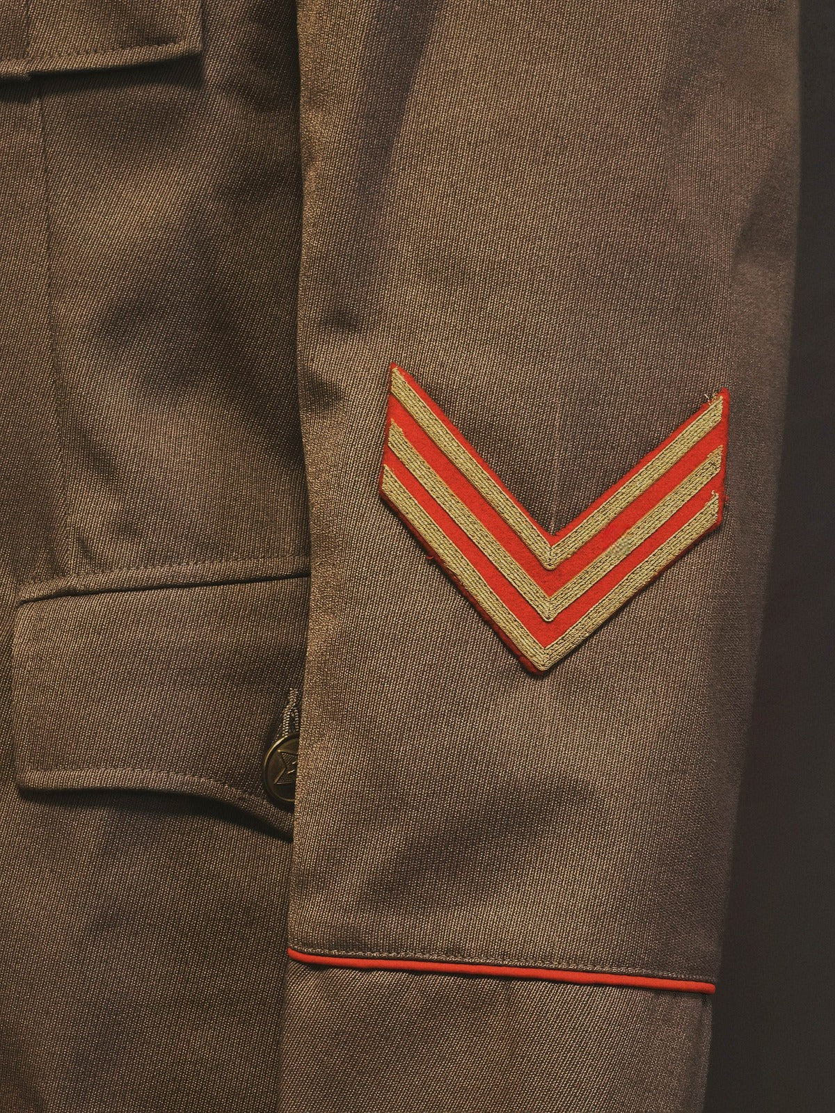 Soviet M35 Armored Troops Officer Open-Collar Reproduction Tunic Set
