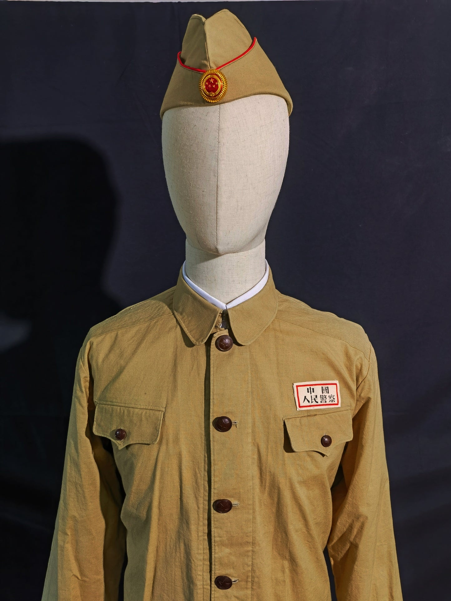 Type 55 Firefighter Soldier Uniform Reproduction Set (Garrison Cap Version)