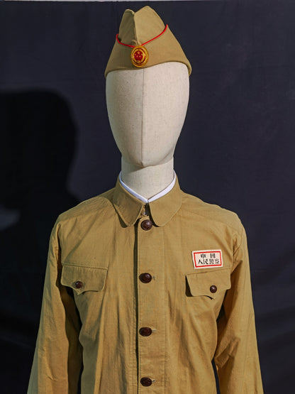 Type 55 Firefighter Soldier Uniform Reproduction Set (Garrison Cap Version)