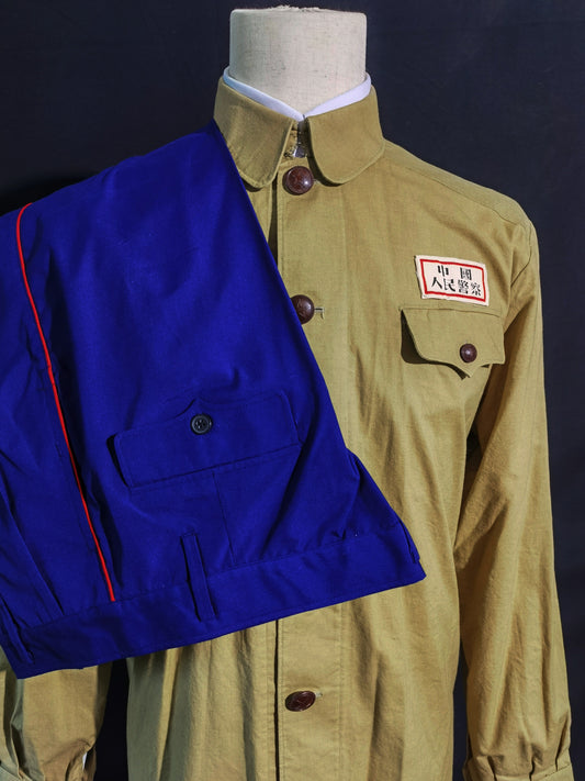 Type 55 Chinese Public Security Troops Soldier Uniform Reproduction Set (Custom Made)