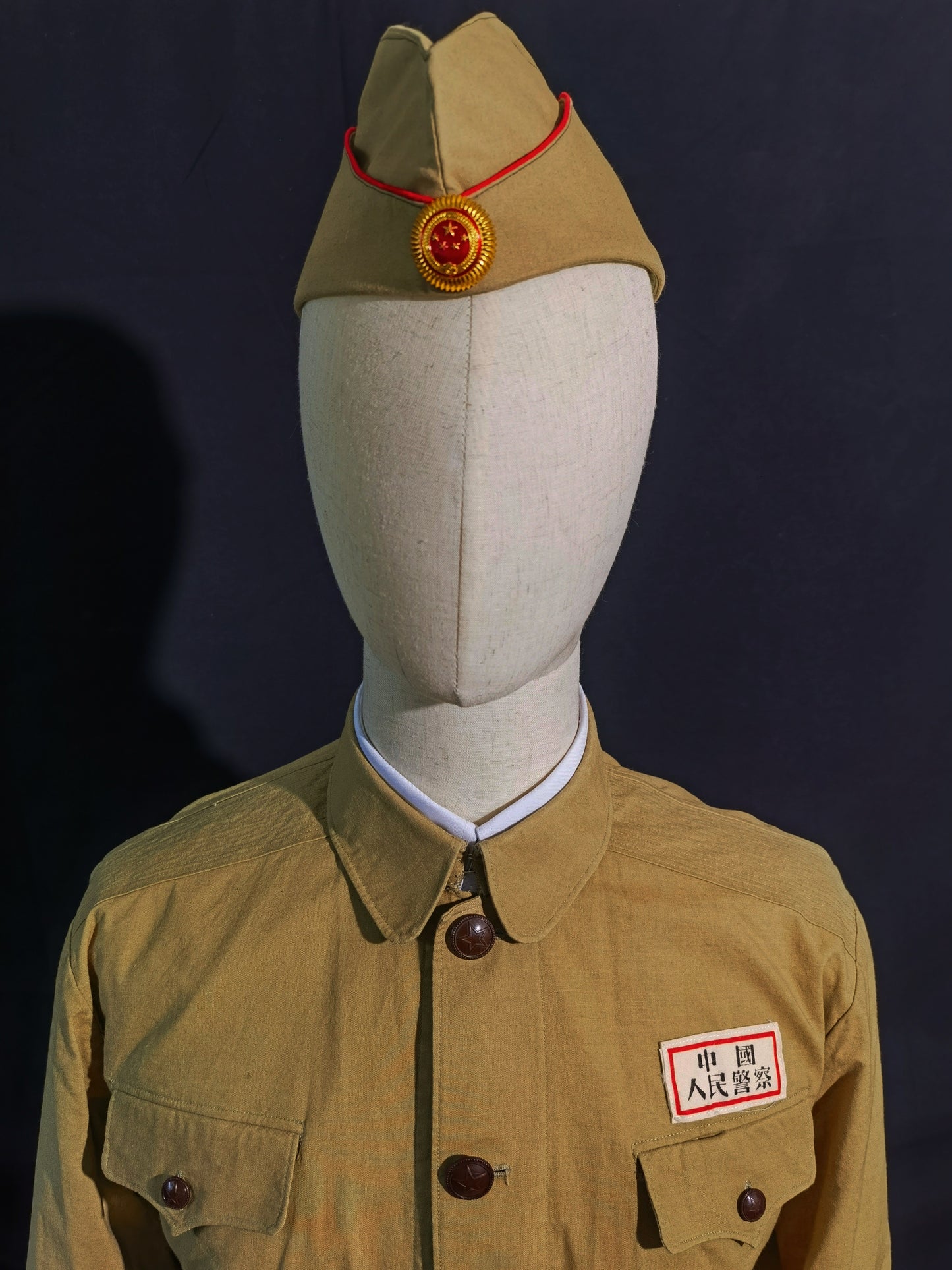 Type 55 Firefighter Soldier Uniform Reproduction Set (Garrison Cap Version)