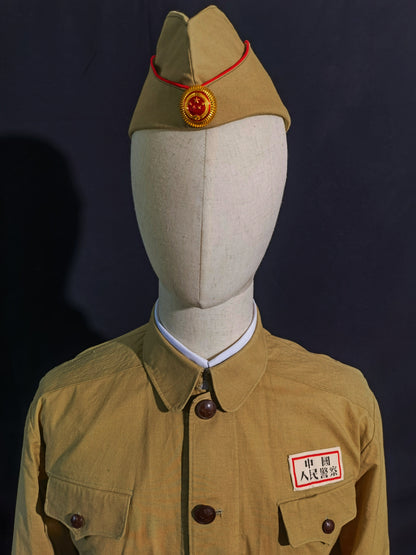 Type 55 Firefighter Soldier Uniform Reproduction Set (Garrison Cap Version)