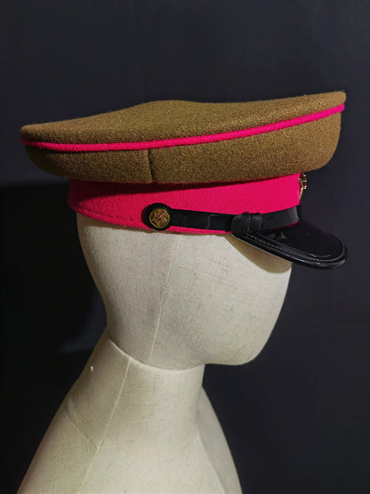 Soviet WWII Red Army Infantry Wool Peaked Cap Reproduction