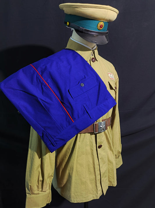 Type 55 Chinese Public Security Troops Soldier Uniform Reproduction Set (Custom Made)