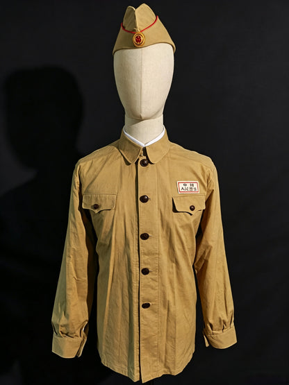 Type 55 Firefighter Soldier Uniform Reproduction Set (Garrison Cap Version)