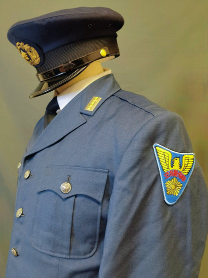 Showa 53 Japanese Airport Security Uniform Set with Winter Cap
