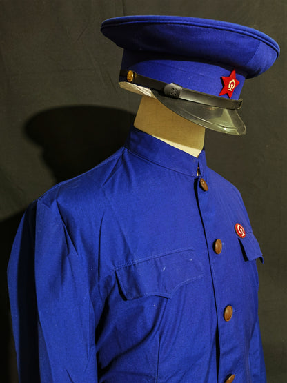 Early 1970s Railway Uniform Full Set Reproduction (Peaked Cap Version)