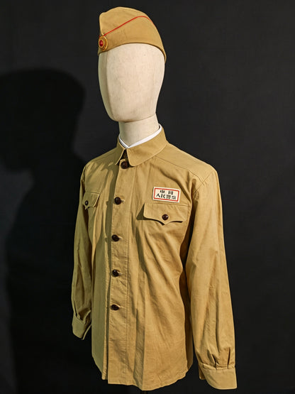 Type 55 Firefighter Soldier Uniform Reproduction Set (Garrison Cap Version)