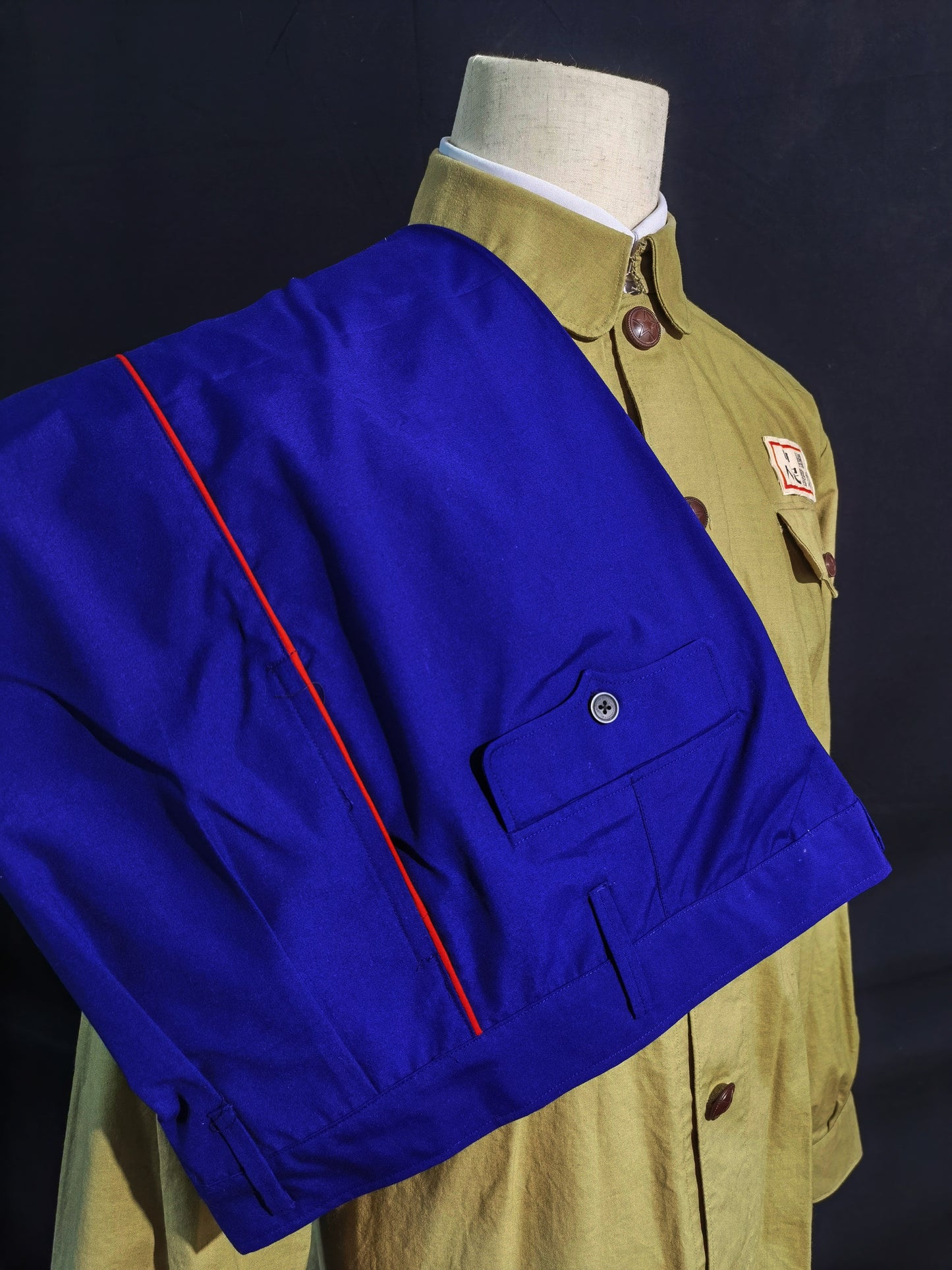 Type 55 Chinese Public Security Troops Soldier Uniform Reproduction Set (Custom Made)