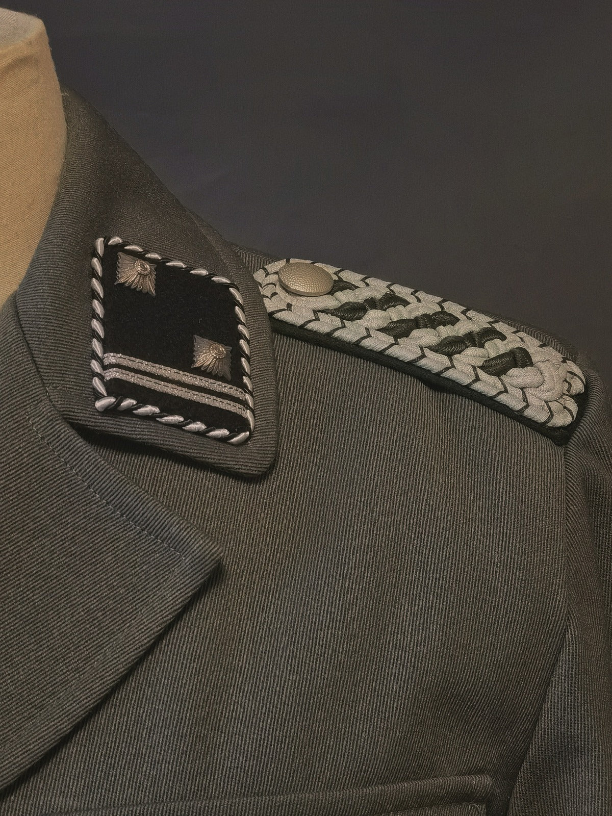 1936 European Officer-Style Wool Tunic Reproduction