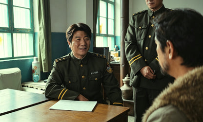 Original Type 95 Police Winter Uniform Set (Wool Gabardine Lapel Jacket, Trousers & Winter Fur Cap, Grade 1 Superintendent)