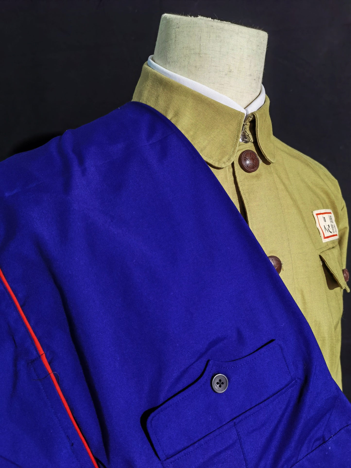 Type 55 Chinese Public Security Troops Soldier Uniform Reproduction Set (Custom Made)