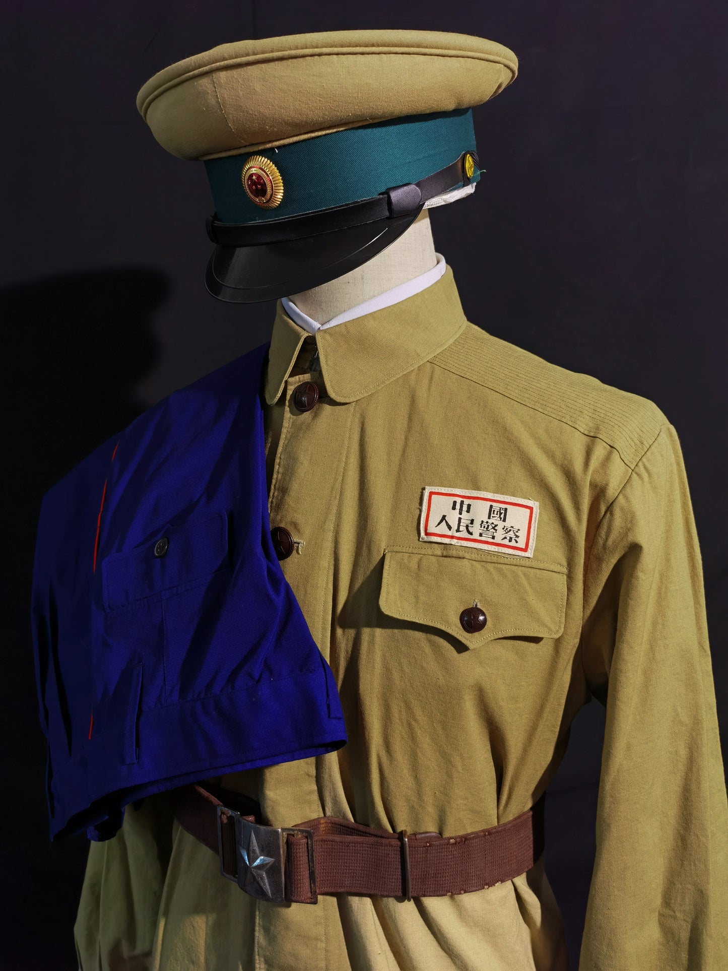 Type 55 Chinese Public Security Troops Soldier Uniform Reproduction Set (Custom Made)